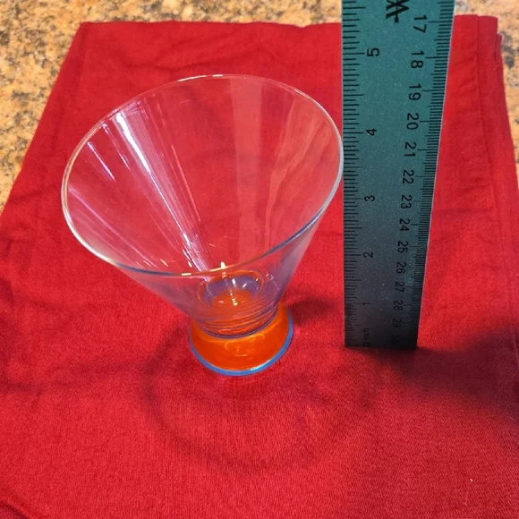 Dansk Vibrant Base Glass Set - Picture 9 of 10